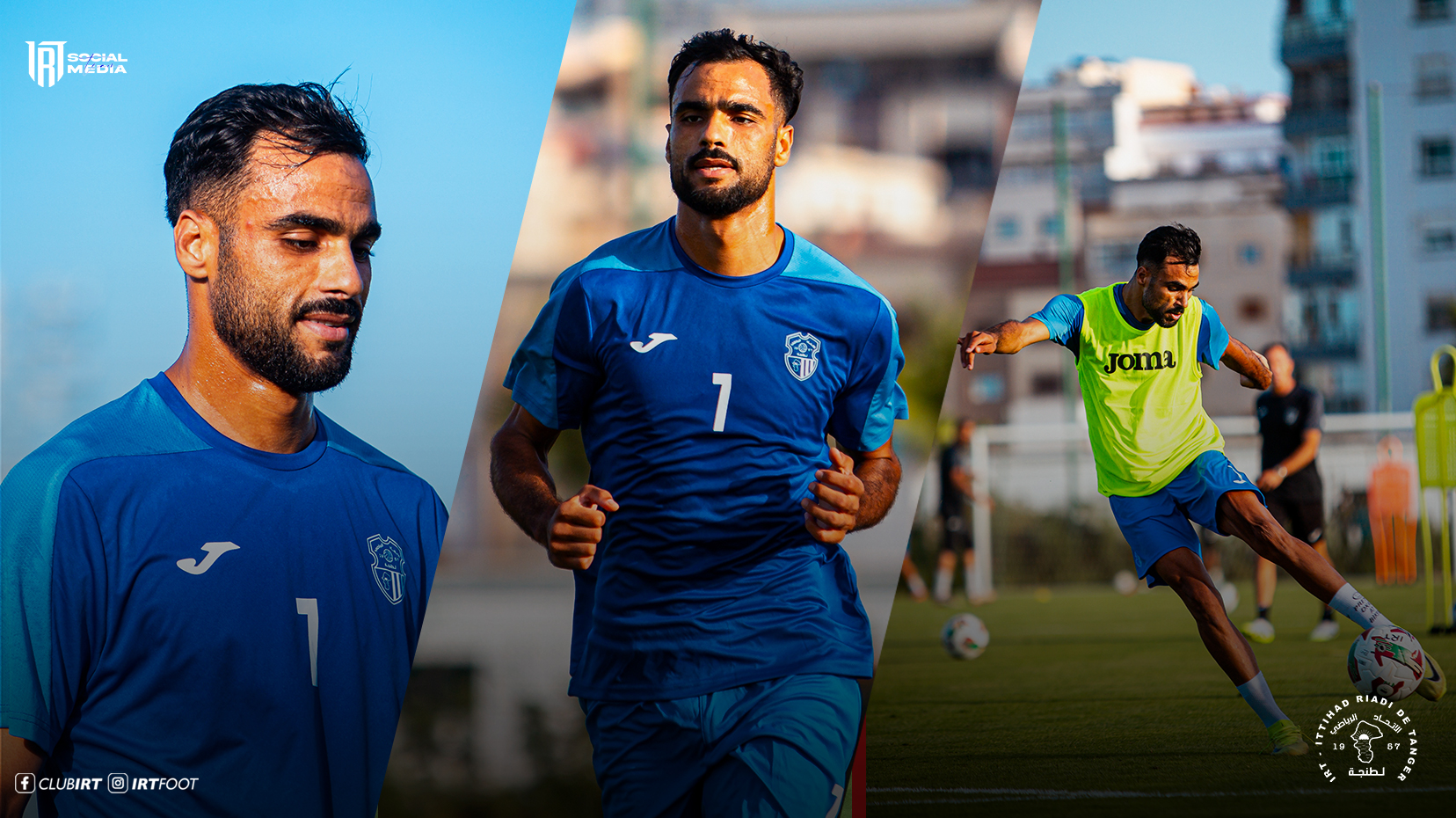Younes Najari entame ses premières séances d’entraînement sous les couleurs de l’IRT